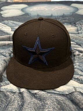 Dallas Cowboys Cap with Blue Star Embroidery